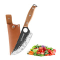 Handmade Viking Chef Knife 6 Inch Butcher Boning Knife Forged Carbon Steel Stainless Kitchen Camping Slaughter Knife for Meat MegaBDM