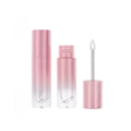 Custom logo Luxury pink Gradient Lipstick Tube Makeup Lip Balm Tube Lip Glaze Lip Gloss Empty Tube Makeup Package Container