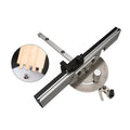Precision 17.7\" Miter Fence Table Saw Miter Gauge System with Multifunctional Tenon Back Industrial DIY Grade OEM Customizable