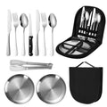 Cutlery Sets Luxury High Quality Stainless Steel Juego De Cubiertos Steak Knife Portable Cutlery Set
