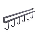 Kitchen Cupboard Cabinet Hook Glass Cup Storage Hanging Rack Mug Holder Storage Shelf