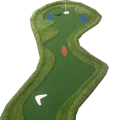 New Design Golf Putting Green Practice Putting Green Mat Professional Golfing Training Mat for Indoor Outdoor
