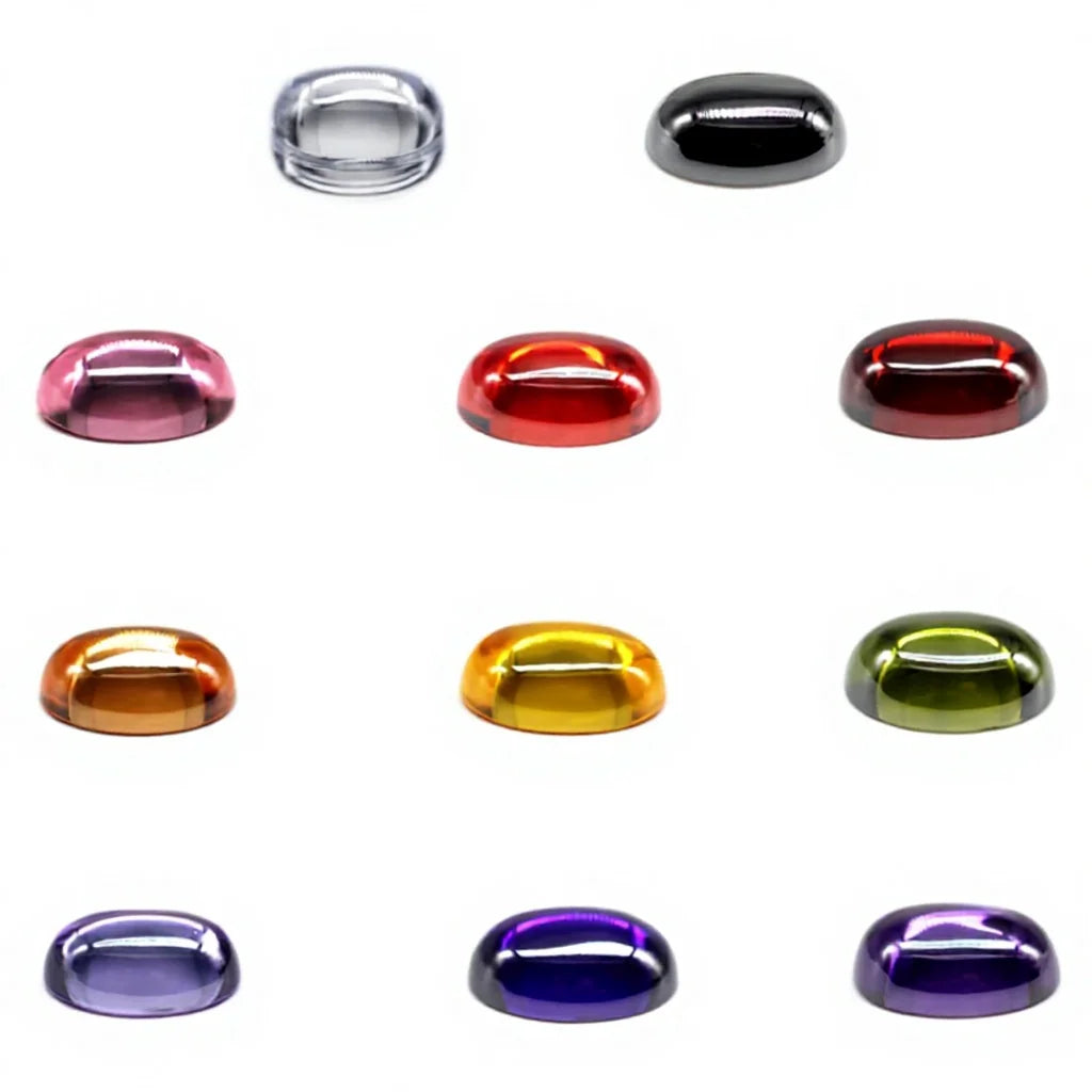 Rarity Factory Directsale Crystal Gems Stones Rough Processed Loose Natural Gemstone Thick Edge Cz Stone Cubic Zirconia
