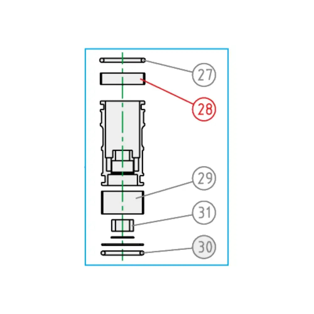 KYB Free Piston Upper Bushing for Kawasaki KX 250 05-08 New Construction Excavator Parts Solenoid and Valve in Cast Iron