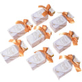 Yiwu Manufacturers Wholesale 5.7*5.7*15cm Empty Parties Favors Package Fancy Arab Wedding Gift Marbling Souvenirs Box for Guests
