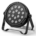 Stage Lights 18LED RGBW 3-in-1 Par Light  DMX Colour Mixing for Party DJ Disco Show With App Control Par Lights