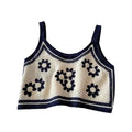 Sweater Vest Women Casual College Trendy Loose Single Breasted Elegant All Match V-Neck Female Popular Floral Lovely Retro Fall