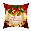 Wholesale Home Decorative Manufacture 45 X 45 cm Custom Merry Christmas Cushion Cover for Family Reunion