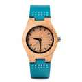 Fashion Antique Miyota Quartz Dropshipping Bamboo Wooden Ladies Watches Customized Logo Red Sandalwood Black Wood Women Surprise