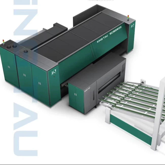 KINGTAU UV Inkjet Printer for High Output Corrugated Paper Single Pass DTG Automatic New