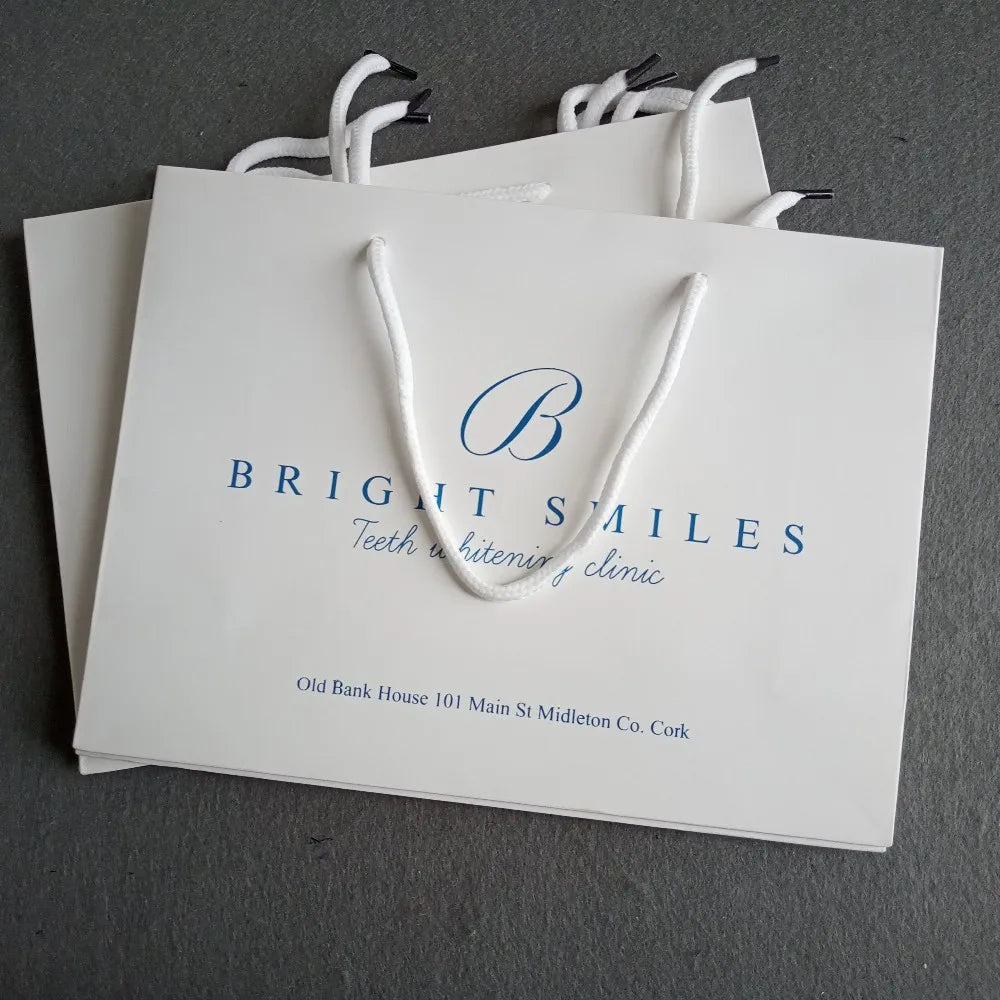 Wholesale Custom Luxury Recyclable Kraft Paper Bags with Ribbon Handles Printed Shopping Bag for Clothing and Your Own Logo