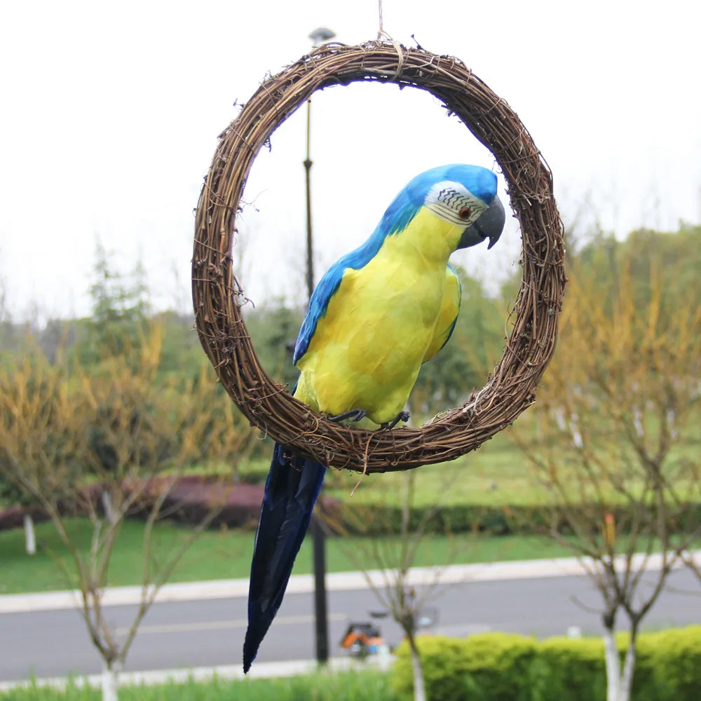 Dia 6cm  Natural Grapevine Rattan Wreaths Ring Christmas Circle Rattan Festive Shop Window Door Hanging