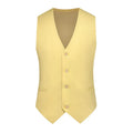 Wholesale High Quality Reversible Breathable Autumn Short Custom Logo Photography Formal Journalist Sleeveless Men Suit Vest