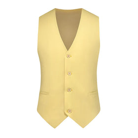 Wholesale High Quality Reversible Breathable Autumn Short Custom Logo Photography Formal Journalist Sleeveless Men Suit Vest