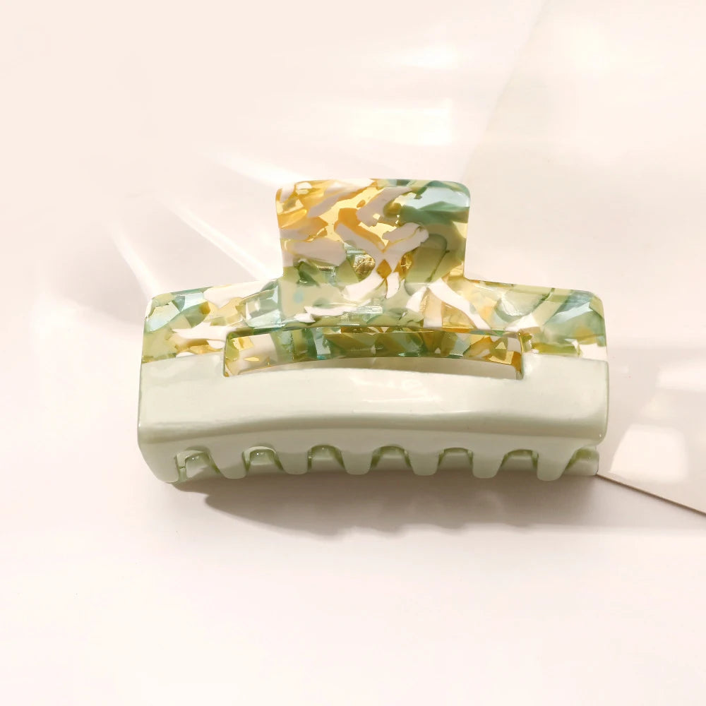 Sewingman B0011C Personalized Custom Cellulose Acetate Hair Clips Claw With Logo