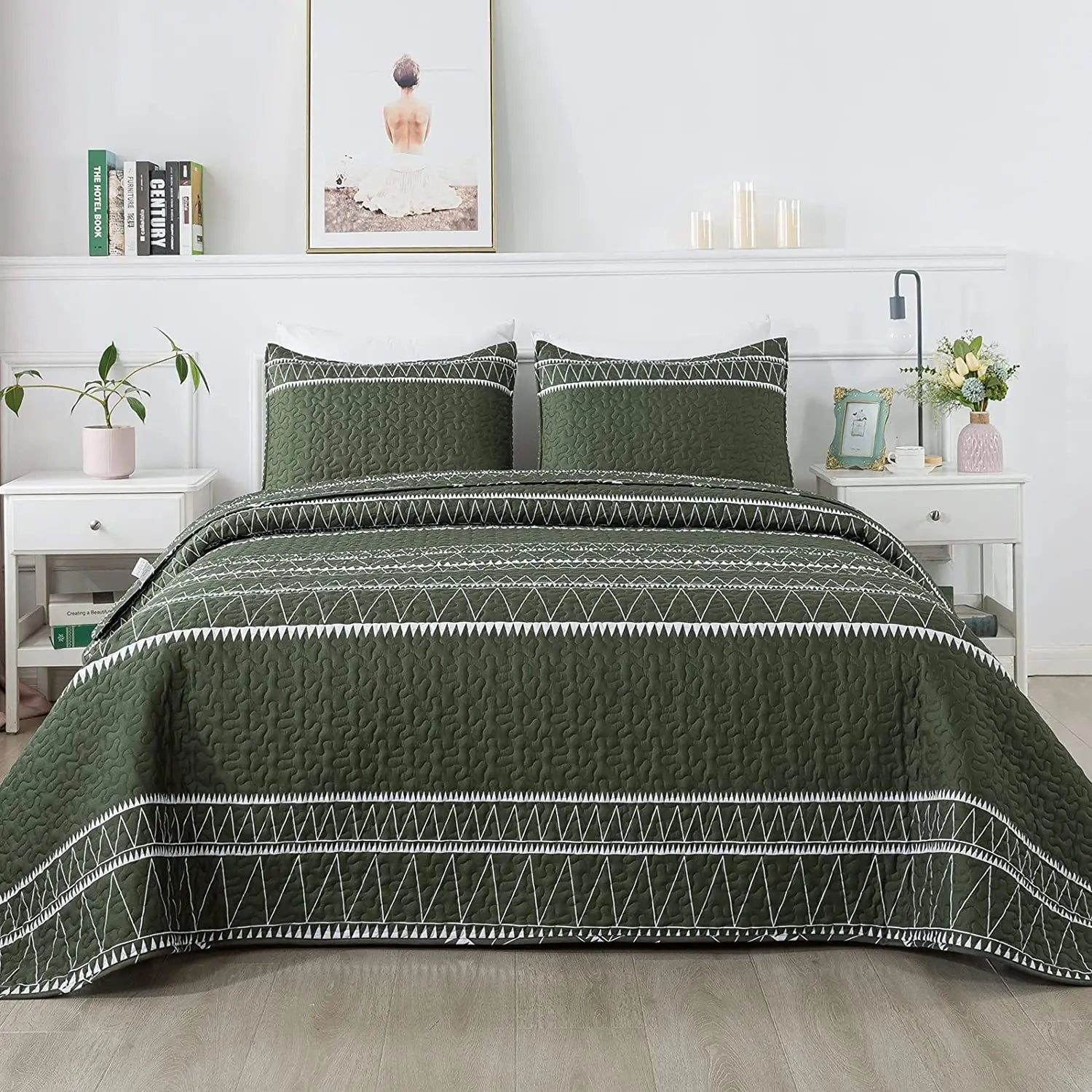 Summer Soft and Breathable 100% Microfiber Bedding Set With Quilt Cover
