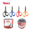 Different Colors Available Fishing Line Cutters Fishing Serrated Shears Multi-functional Fishing Scissors