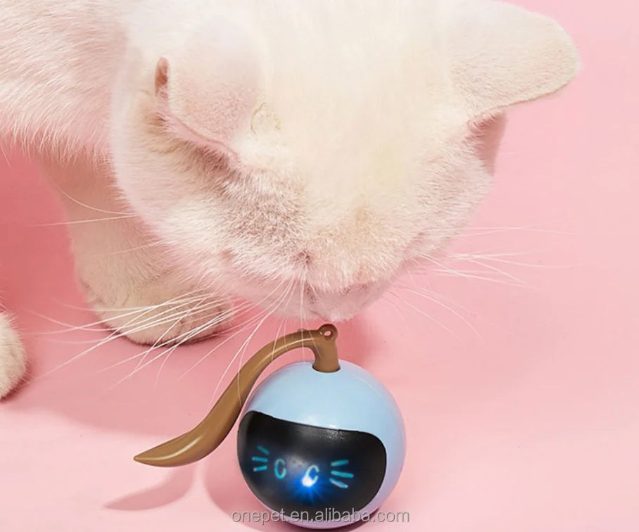 Cat Toys Automatic Self Fun Ball Smart Interactive Pet Electric Tease Cat Ball Toy