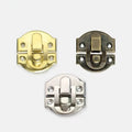 Stock Supply Box Accessories 4 Colors 26 X 29mm Iron Materialed  Metal Box Latches Wooden Box Locks