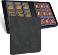 Unique Design 9-Pockets PU Leather Album Folder Top Loader Trading Card Binder Premium Photo Albums