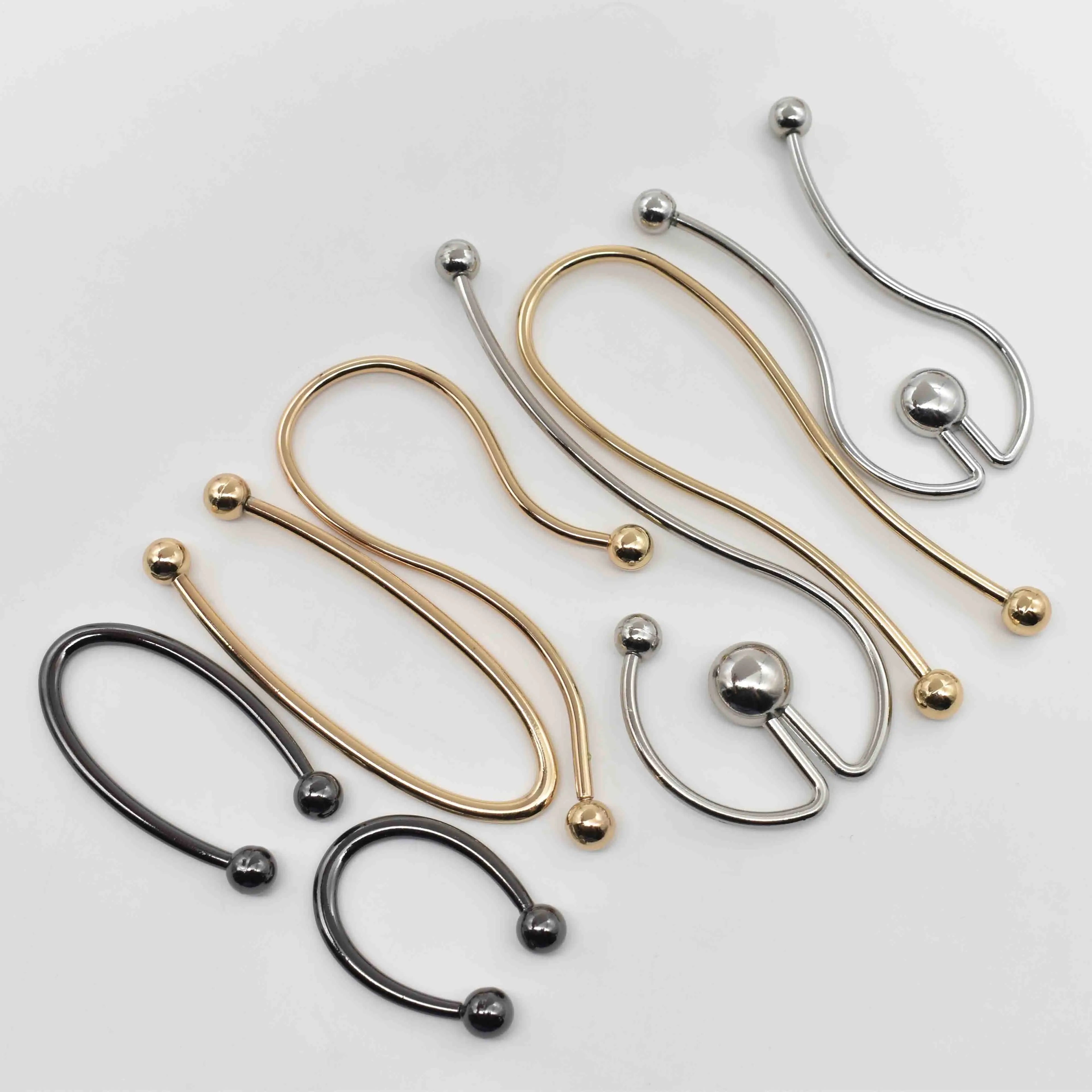 Custom Swimwear Accessories Metal Bikini Connector U Rings Buckle Luxury Swimwear Hardware for Swimsuit