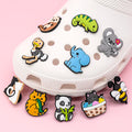 Wholesale Fashion Custom 2D/3D Sea Zoo Fish Animals Shoe Charms Personalized Rubber Clogs Decor Accessories Shoe Decorations