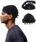 HZM-23207 Modal Turban for Men Vintage Twist Durag With Satin Lining Soft and Breathable Satin Turban Scarf Tie
