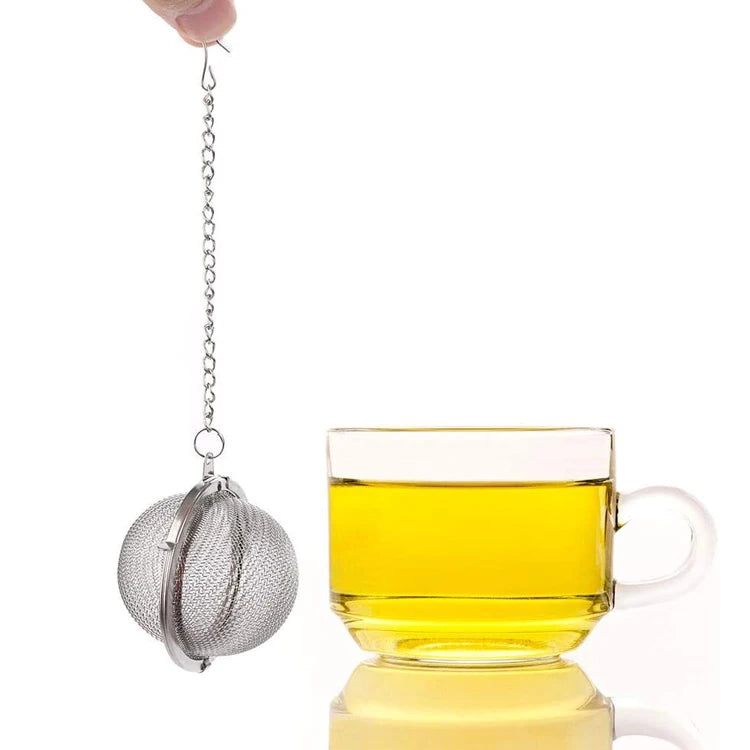 Stainless Steel Mesh Tea Ball Strainers for Loose Leaf Tea