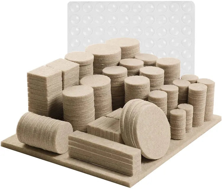 Self-adhesive Furniture Floor Gliders Felt Furniture Pads Glide Scratch protection Chairs Floor Gliders