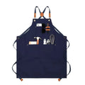 Thickened Canvas Tool Bag Wear Resistant Waterproof Apron for Kitchen Home Gardening Electrician Storage Bag Waist Apron