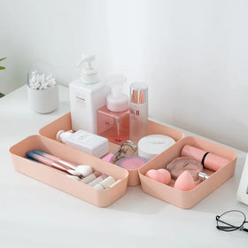 Organizer Makeup Multi Function Plastic Box Storage Organizer for Sundries Rotating Makeup Organizer