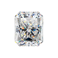 SICGEM Radiant Cut Loose Moissanite D Color Excellent Cut VVS Clarity With GRA Certification