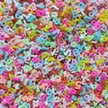 1CM Pastel Colors Arabic Numerals Clay Slice Sprinkles DIY Crafts Tumbler Shaker Filling Unique Figurine Pattern Non-Toxic