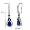 ACME Zircon Earrings Teardrop Sapphire Europe Hot Sales Pear Shaped Set Jewelry S925 Sterling Silver 5A CZ  Pendant for Women