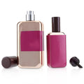 Orange Custom Logo Leather Perfume Bottle Case 30ml Empty Bottle Waterproof Perfume Bottle Pouch