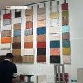 Foshan Factory 600mm Bamboo Wood Fiber Wall Boards Interior Solid Fluted Wall Panel WPC