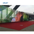 High Brightness Advertising Stage Background Transparent Glass LED Display Screen 7.8mm