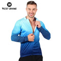WEST BIKING Men's & Women's Cycling Jersey Hooded Long Sleeve Windproof Waterproof Jacket Bike Shorts for Riding Outdoor Sports