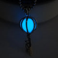 3 Colours Luminous Key Locket Necklace Glow Necklace for Women Men