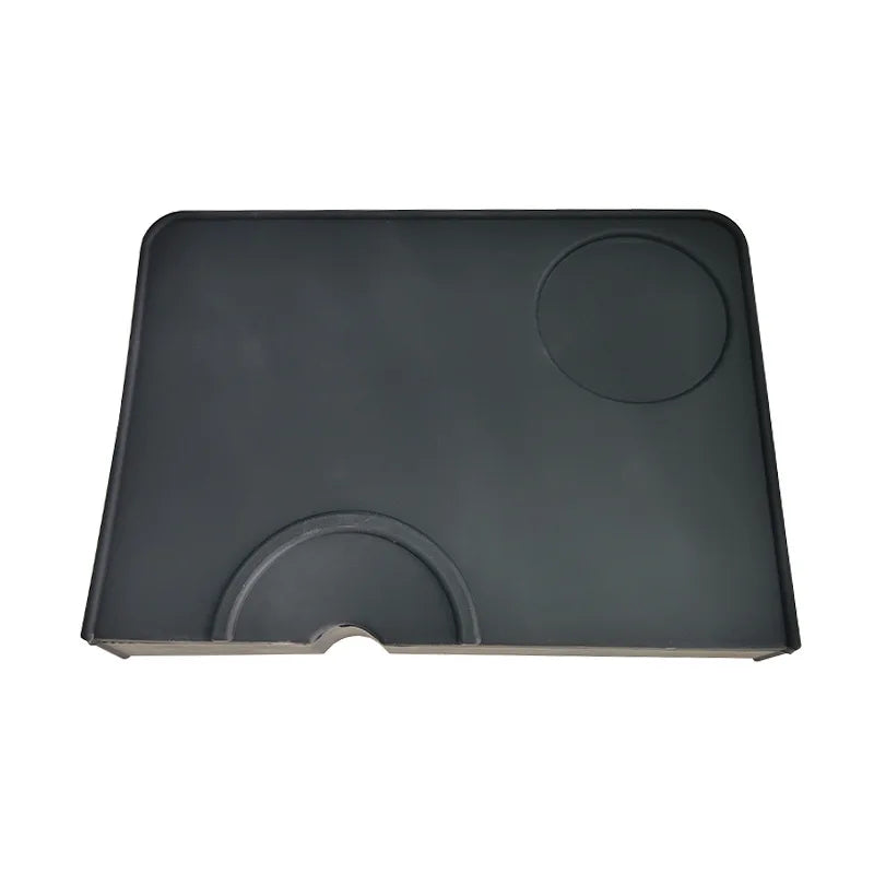 Classic Style Coffee Tamper Corner Mat Espresso Rectangle Silicone Portafilter Holder Pad Food Grade Rubber Station Tampering