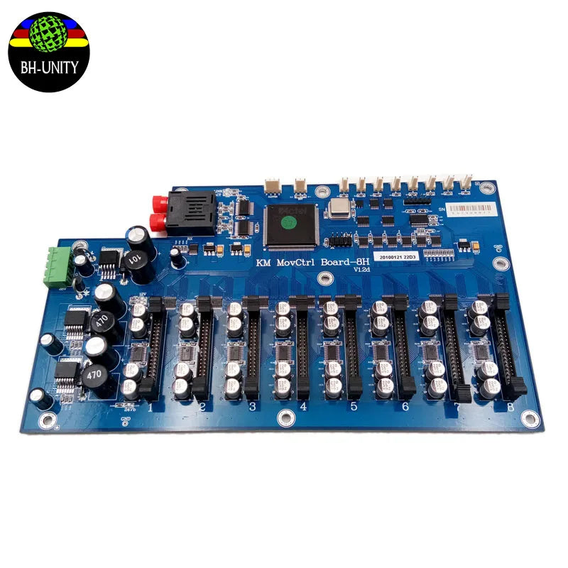 Original and New Konica 512 Head Board/KM Movctrl Board-8H V1.2d KM512 Carriage Board for Liyu Allwin Myjet Eco Solvent Printer