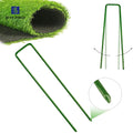 6 Inch 11 Gauge U Shaped Landscape Staples Galvanized Garden Stakes