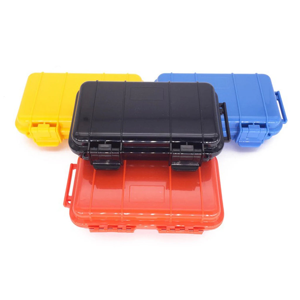 Outdoor Plastic Shock-proof Pressure-proof Waterproof Sealed Tank Small Case for Hiking Camping