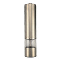 OEM Automatic Stainless Steel Salt Pepper Mill Set Modern Plastic Ceramic PC for Restaurants Free Shipping