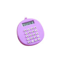 Round Calculator Pendant Mini Handy Maze Small Toys Gifts Jewelry Key Pendant