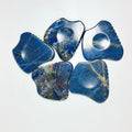 HZ Wholesale Sodalite Massager for Beauty and Skin Care Derma Rolling System Tool Face Body Feet Head Sodalite Gua Sha Tool