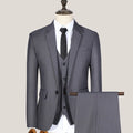 Wholesale Men's 3-piece Suit Business Casual Wedding Suit Stylish Slim-fit Suit for Men