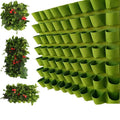 Vertical Wall Garden Planter Wall Hanging Planting Plant Grow Bags for Garden Indoor Outdoor Green
