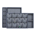DOC Custom Pu Leather Jewelry Display Tray Earrings Ring Window Display Manufacturers Direct Sales