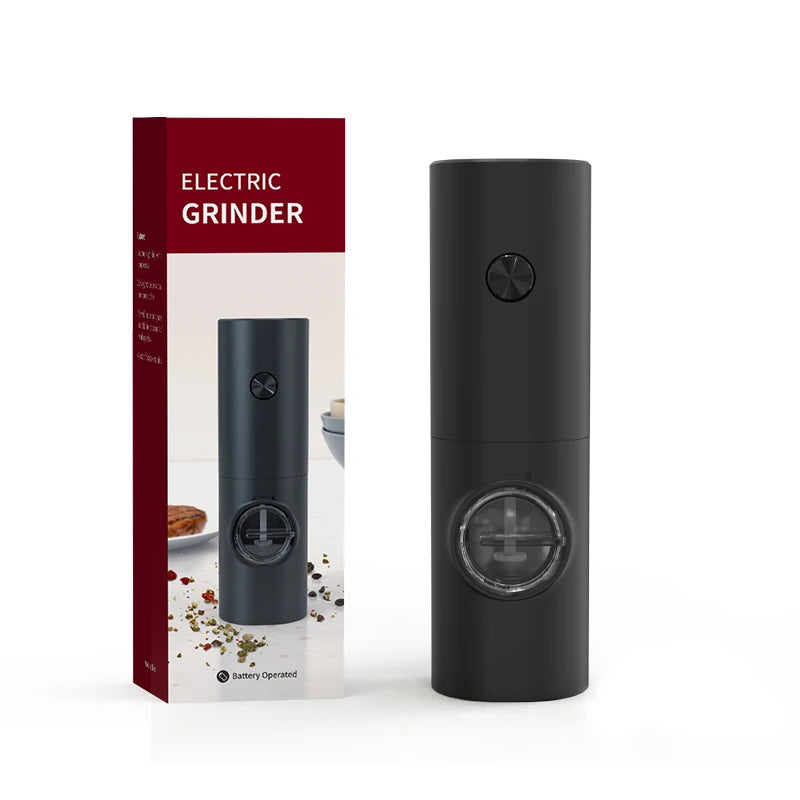 One Hand Operation Battery Powered Automatic Salt Mill Pepper Mill Electric Pepper Grinder or Salt Mill